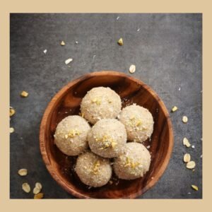 Coconut Gulkand Laddu